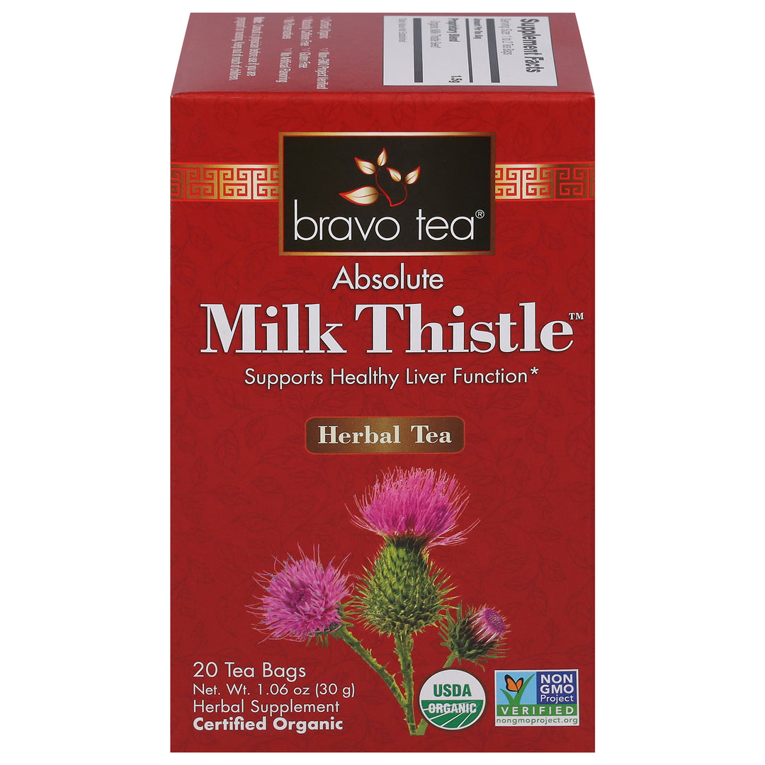 Bravo Teas&herbs - Tea Milk Thistle - 1 Each-20 Bag - Maras Green